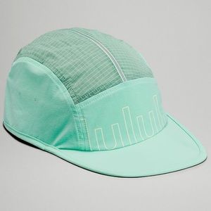 NWT Lululemon Athletica Drawcord Hiking Cap Hat Wild Mint L/XL